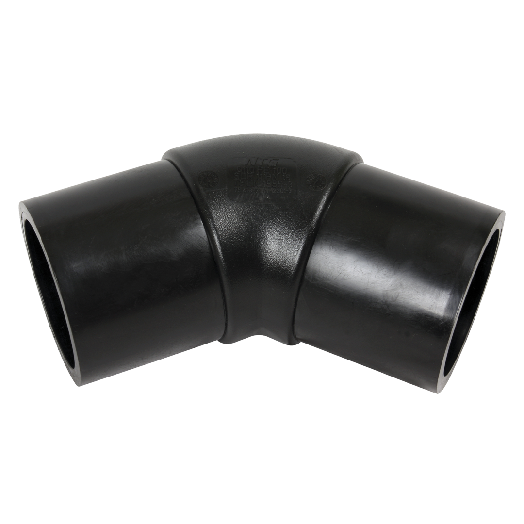 45° DİRSEK SPİGOT,ENJEKSİYON